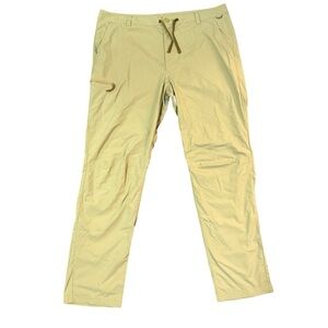 REI Co-op Sahara Path Cargo Pants Mens Khaki Size 38x32 Outdoor Camping Fishing